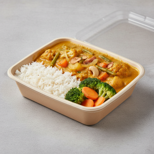 Vegetable Korma Boxed Meal Vegetable Korma Boxed Meal