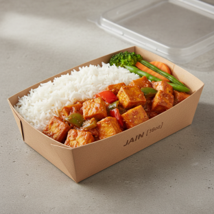 JAIN [18oz] - Tofu Chili Boxed Meal