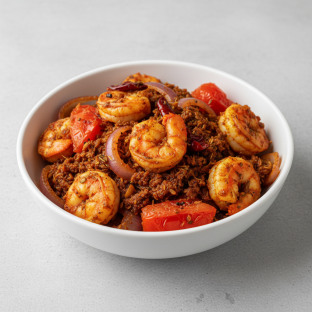 Shrimp Jalfrezi Shrimp Jalfrezi