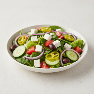 Small Vegan It's Greek to Me Salad with Vegan Cheese