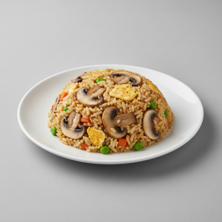 Fried Rice With Mushrooms