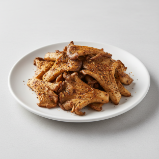 Gluten Free Spiced Oyster Mushroom