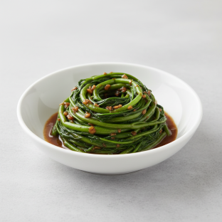 Gluten Free Water Spinach With Garlic Sauce