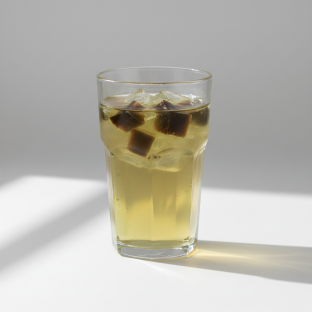 35% Sweetness Jasmine Green Tea w/Grass Jelly