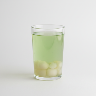 35% Sweetness Jasmine Green Tea w/Lychee Jelly