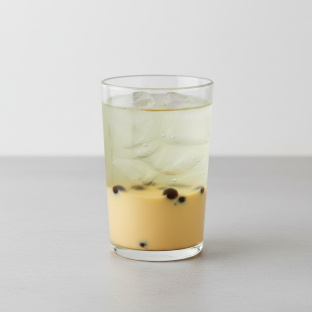 35% Sweetness Jasmine Green Tea w/Pudding