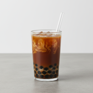35% Sweetness Boba Milk Tea