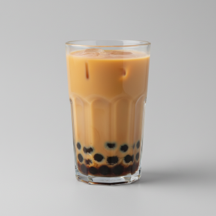 35% Sweetness Boba Oolong Milk Tea