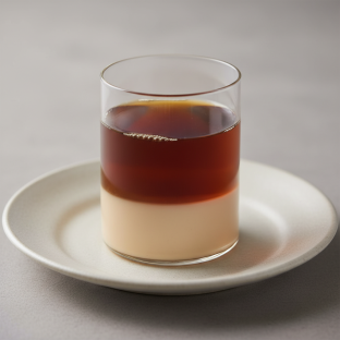 0% Sweetness Ceylon Black Tea w/Pudding