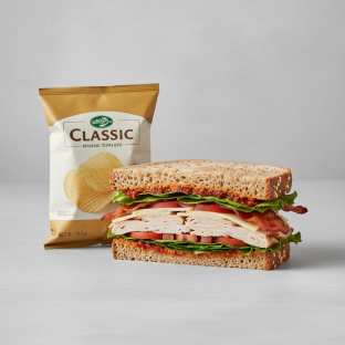 Turkey BLT with Chips