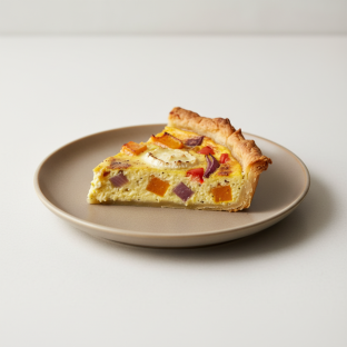 Phyllo Fall Custard Tart