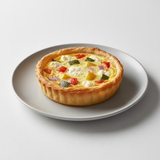 Phyllo Spring Custard Tart