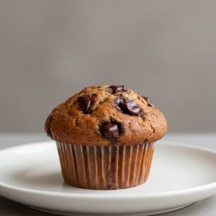 Chocolate Banana Bread Muffin