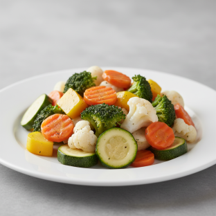 Steamed & Seasoned Vegetables