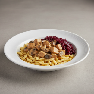 Halal German Chicken & Spaetzle (21oz)