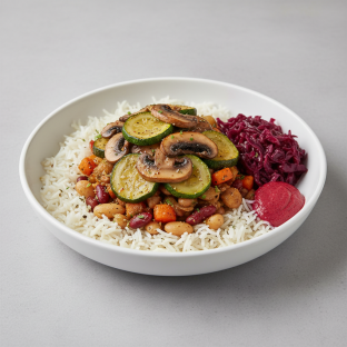 Veggie Saute with Rice Bowl (21oz)