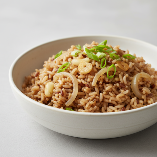 Asian Vegan Brown Rice