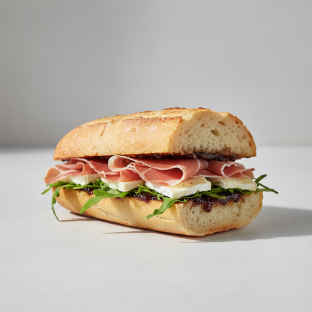 Prosciutto, Fig and Brie Sandwich