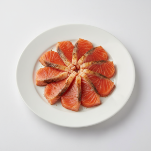 Spicy Seared Salmon - Sashimi