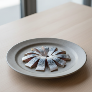 Pickled Mackerel - Sashimi