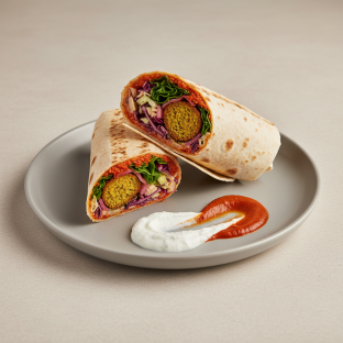 Vegetarian Falafel Wrap
