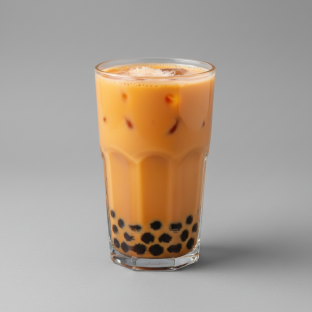 Thai Milk Tea with Almond Milk (Full Sweetness) Thai Milk Tea with Almond Milk (Full Sweetness)