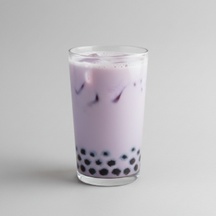 Taro Milk Tea with Almond Milk (Full Sweetness) Taro Milk Tea with Almond Milk (Full Sweetness)