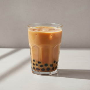 Caramel Milk Tea with Whole Milk (Half Sweetness) Caramel Milk Tea with Whole Milk (Half Sweetness)