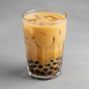 Mango Milk Tea with Whole Milk (Full Sweetness) Mango Milk Tea with Whole Milk (Full Sweetness)