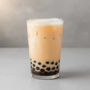 Mango Milk Tea with Non Dairy Creamer (Half Sweetness) Mango Milk Tea with Non Dairy Creamer (Half Sweetness)