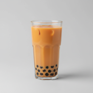 Thai Milk Tea with Almond Milk (Quarter Sweetness) Thai Milk Tea with Almond Milk (Quarter Sweetness)