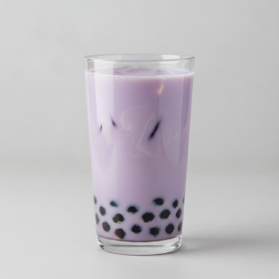 Taro Milk Tea with Almond Milk (Quarter Sweetness) Taro Milk Tea with Almond Milk (Quarter Sweetness)