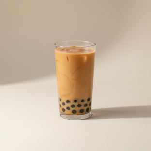 Caramel Milk Tea with Non Dairy Creamer (Quarter Sweetness) Caramel Milk Tea with Non Dairy Creamer (Quarter Sweetness)