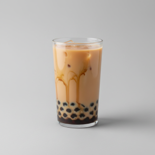 Honey Milk Tea with Whole Milk (Quarter Sweetness) Honey Milk Tea with Whole Milk (Quarter Sweetness)