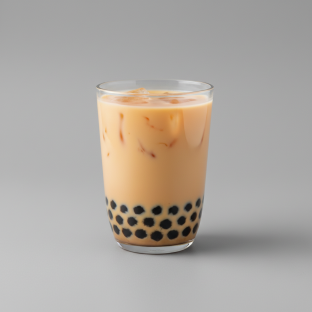 Mango Milk Tea with Whole Milk (Quarter Sweetness) Mango Milk Tea with Whole Milk (Quarter Sweetness)