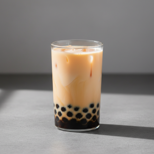 Mango Milk Tea with Almond Milk (Quarter Sweetness) Mango Milk Tea with Almond Milk (Quarter Sweetness)