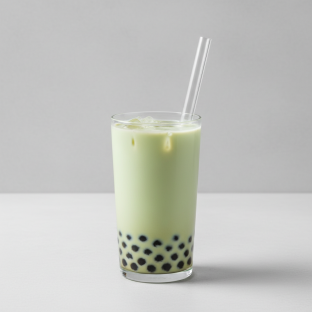 Peppermint Almond Milk Tea [Full Sweet]