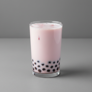 Peppermint Almond Milk Tea [25% Sweet]