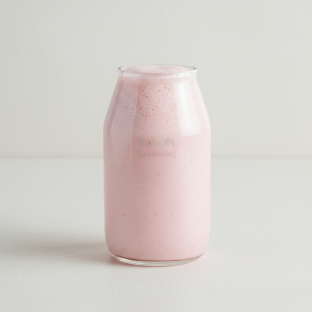 Strawberry Yakult [Unsweetened]