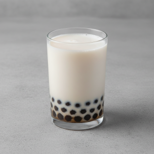 White Rabbit Milk Tea (full Sweet) With Boba