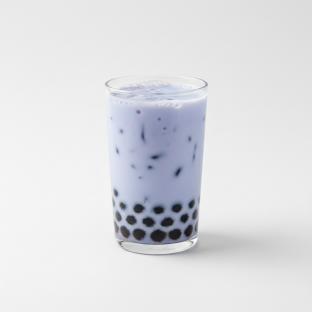Blueberry Yakult (no Sweet) With Boba