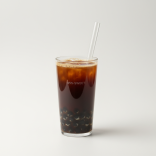 Bubble Milk Tea [25% Sweet]