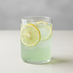 25% Sweetness Fresh Lemon Green Tea