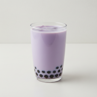 0% Added Sweetness Taro Bubble Milk Tea