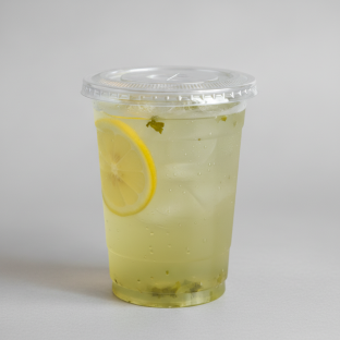 25% Sweetness Fresh Lemon Green Tea [16 oz]