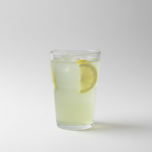 0% Added Sweetness Fresh Lemon Green Tea [16 oz]