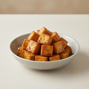 Fried Tofu for Bibimbab