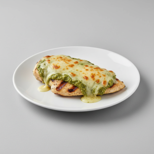Grilled Chicken Pesto with Provolone