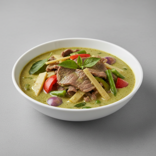 Green Curry with Beef
