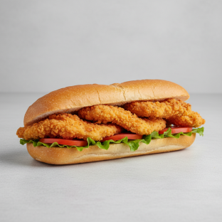 Chicken Tender Po Boy